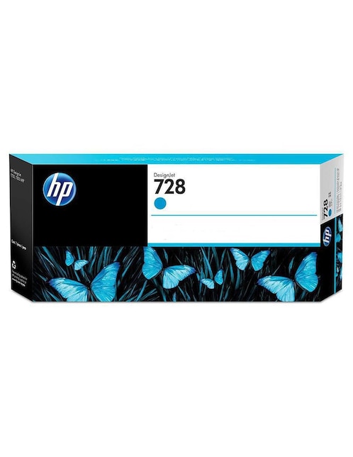 HP Cartucho Tinta Original HP 728 F9K17A cian