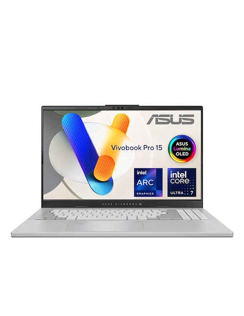 Laptop Thin & Light ASUS Vivobook Pro 15 OLED 15.6 Pulgadas 3K Intel Core Ultra 7 NVIDIA GeForce Rtx 4060 24 GB RAM 1 TB SSD