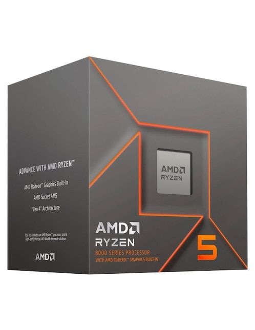 Procesador AMD RYZEN 5 8500G con 6 núcleos