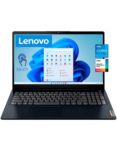 Laptop Lenovo Ideapad 3 15.6 Pulgadas Full HD Intel Core i5 Intel Iris Xe 16 GB RAM 512 GB SSD