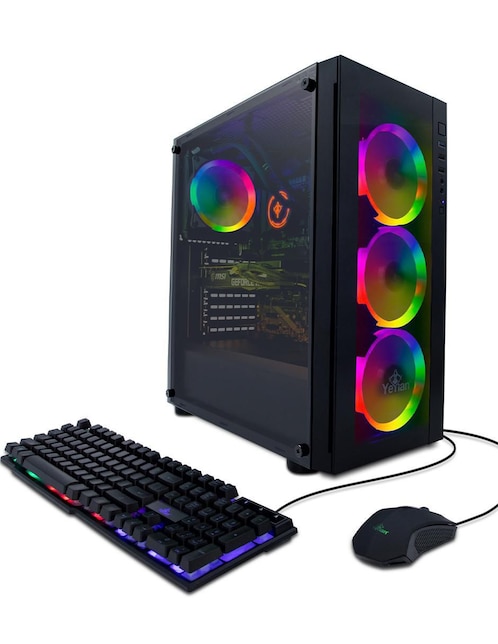 Computadora Gamer Yeyian YPB-KAT-R01 Full HD AMD Ryzen 5 NVIDIA GeForce RTX 3060 Ti 16 GB RAM 1 TB SSD