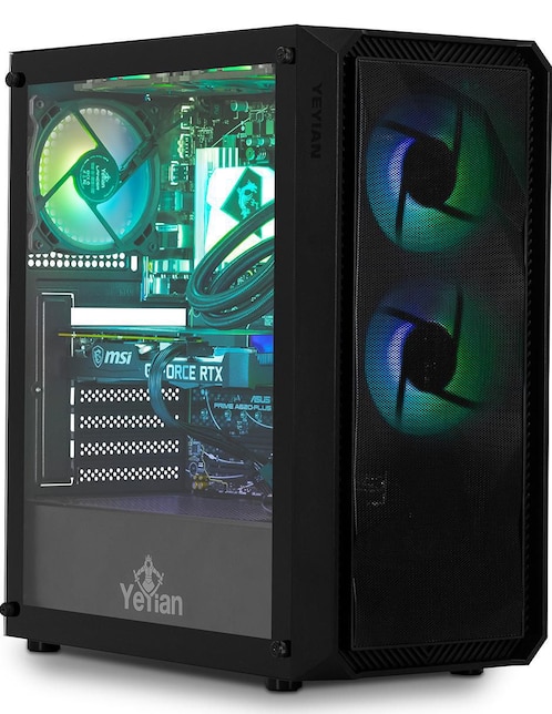 Computadora Gamer Yeyian YPA-TA560XB-36T1M Full HD AMD Ryzen 5 NVIDIA GeForce RTX 3060 Ti 16 GB RAM 1 TB SSD