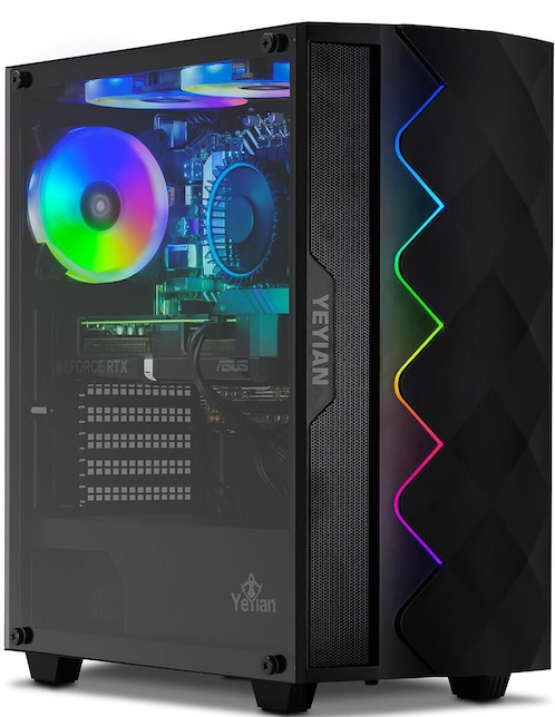 Computadora Gamer Yeyian YPI-SH24F0B-46T1M Full HD Intel Core i5 NVIDIA GeForce RTX 4060 Ti 16 GB RAM 1 TB SSD