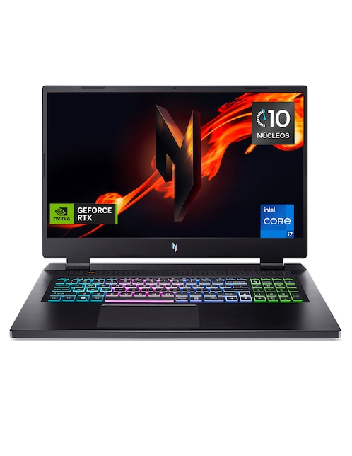 Laptop gamer Acer Nitro 17.3 pulgadas Full HD Intel Core i7 NVIDIA Geforce RTX 4050 16 GB RAM 1 TB SSD