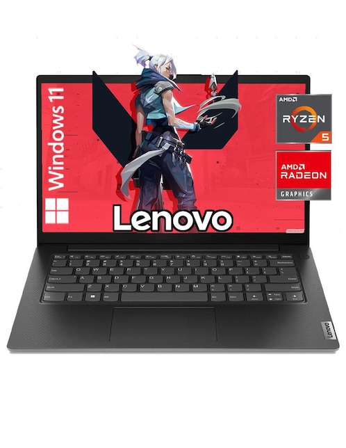 Laptop Lenovo V14 G4 ABP 14 pulgadas Full HD AMD Ryzen 5 AMD Radeon 8 GB RAM 256 GB SSD