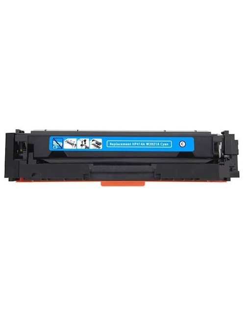 Tóner HP 414A cian