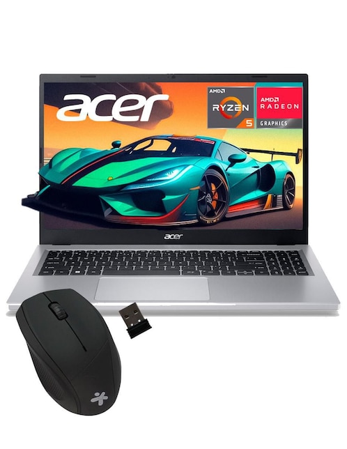 Laptop Acer Aspire 3 + mouse 15.6 pulgadas Full HD AMD Ryzen 5 AMD Radeon 8 GB RAM 512 GB SSD