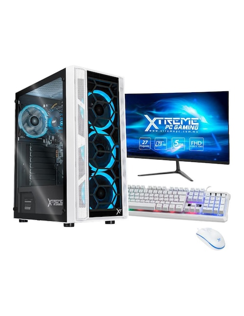 Computadora Gamer Xtreme PC Gaming XTPCI932GBHD770MW 27 Pulgadas Full HD Intel Core i9 Intel UHD Graphics 32 GB RAM 4 TB HDD 1 TB SSD