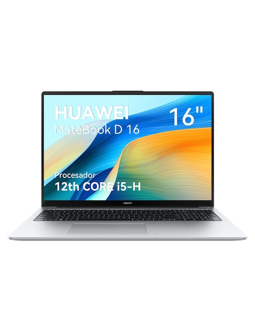 Laptop thin & light Huawei MateBook D 16 16 pulgadas Full HD+ Intel Core i5 
Intel UHD Graphics 16 GB RAM 512 GB SSD