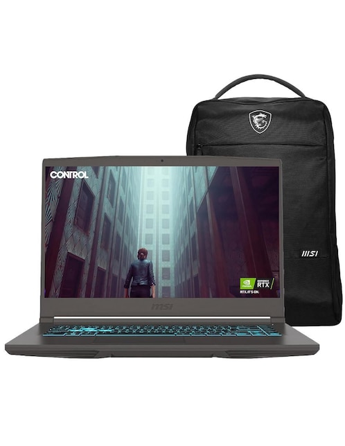 Laptop Gamer MSI Thin 15 15.6 pulgadas Full HD Intel Core i5 NVIDIA GeForce RTX 4050 16 GB RAM 512 GB SSD