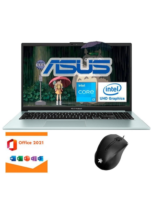 Laptop ASUS E1504G 15.6 pulgadas Full HD Intel Core i3 Intel UHD Graphics 8 GB RAM 128 GB SSD