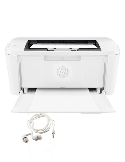 Impresora térmica HP Laserjet Pro de láser alámbrica e inalámbrica monocromática + audífonos