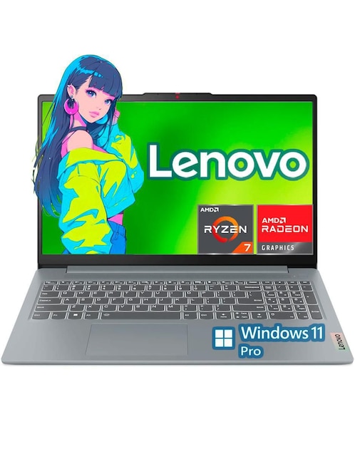 Laptop Lenovo Ideapad Slim 3 15ABR8 15.6 pulgadas Full HD AMD Ryzen 7 AMD Radeon 16 GB RAM 512 GB SSD