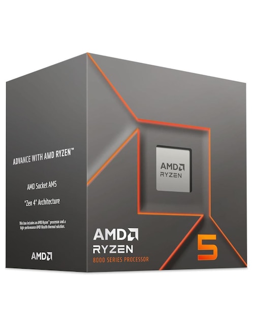 Procesador AMD Ryzen 5 8400F con 6 núcleos