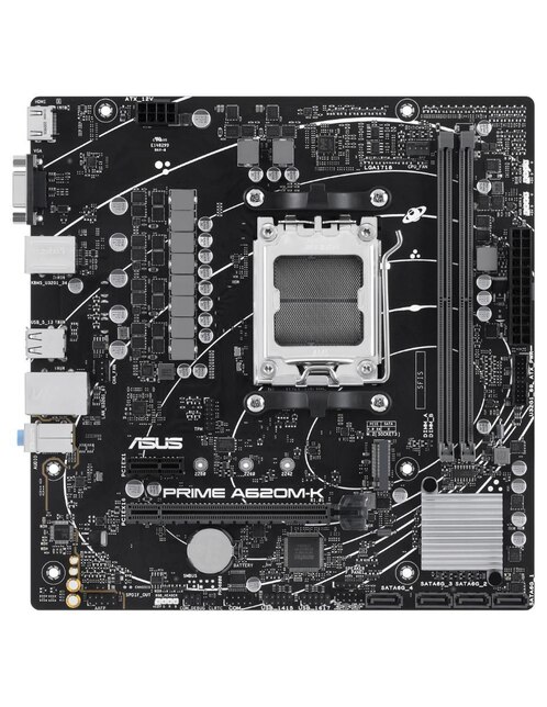 Tarjeta madre ASUS Prime A620M-k con procesador AMD