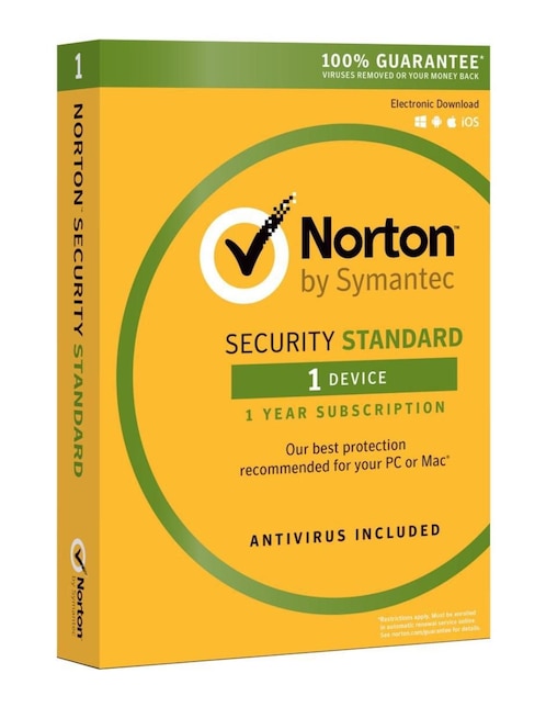 Norton by Symantec Security Standard Antivirus para 1 usuario 1