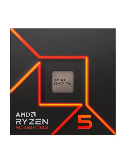 Procesador AMD Ryzen 5 7600 con 6 núcleos