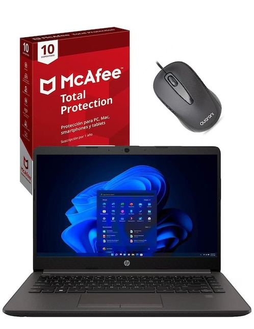 Laptop HP 12va gen combo mouse + mcafee 14 pulgadas Full HD Intel Core i3 Intel UHD 16 GB RAM 256 GB SSD