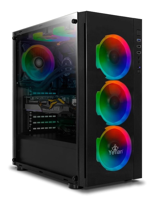 Computadora Gamer Yeyian Katana X12-01 Full HD Intel Core i7 NVIDIA GeForce RTX 3070 32 GB RAM 1 TB SSD