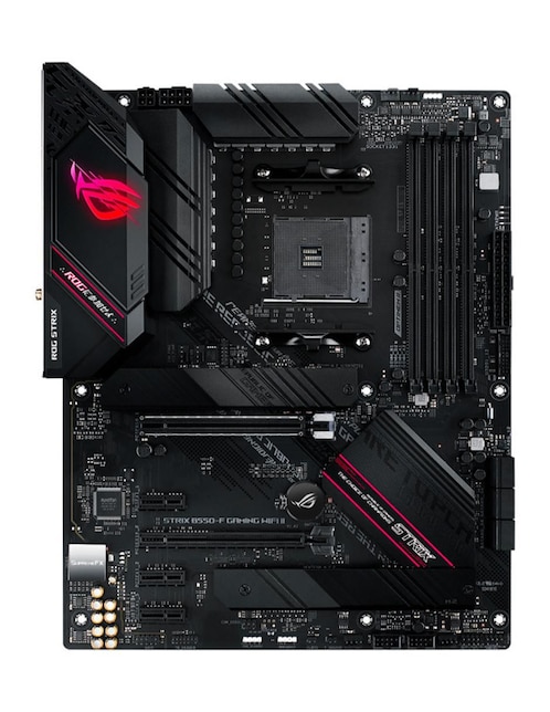 Tarjeta madre ASUS ROG B550-F Gaming con procesador AMD