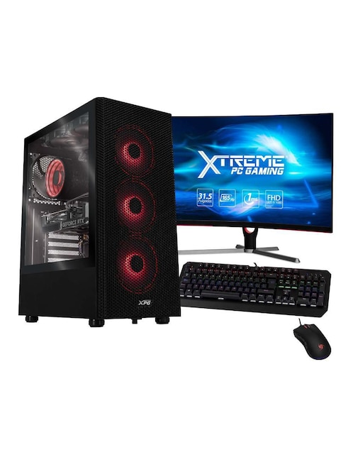 Computadora gamer Xtreme PC Gaming XTXPGR732GB4060MMB 31.5 pulgadas Full HD AMD Ryzen 7 NVIDIA Geforce RTX 4060 32 GB RAM 1 TB SSD