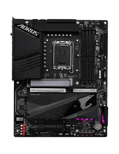 Tarjeta madre Aorus Z790 Elite AX con procesador Intel