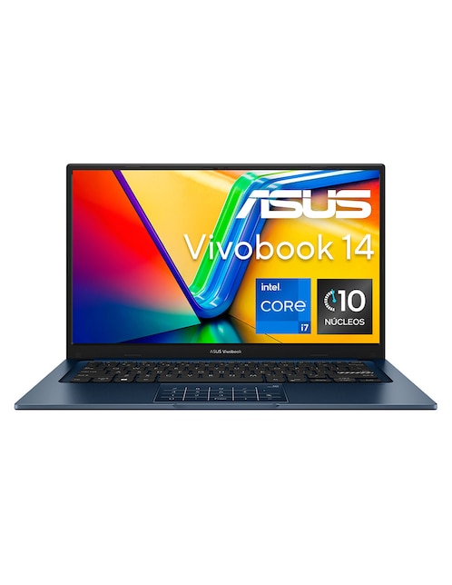 Laptop Thin & Light Asus Vivobook 14 pulgadas Full HD Intel Core i7 Intel Iris Xe 16 GB RAM 512 GB SSD