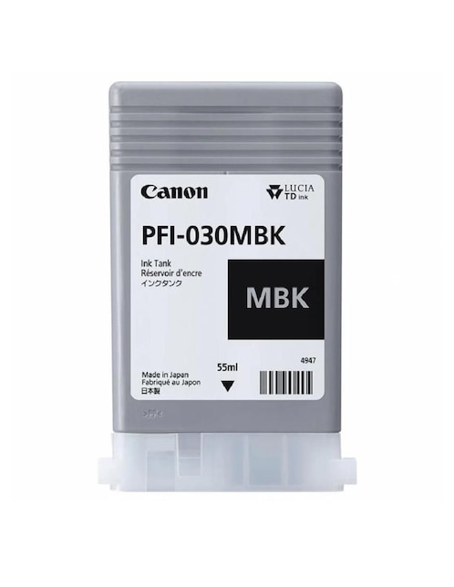 Cartucho tinta original PFI-030 negro Cartucho tinta original PFI-030 negro