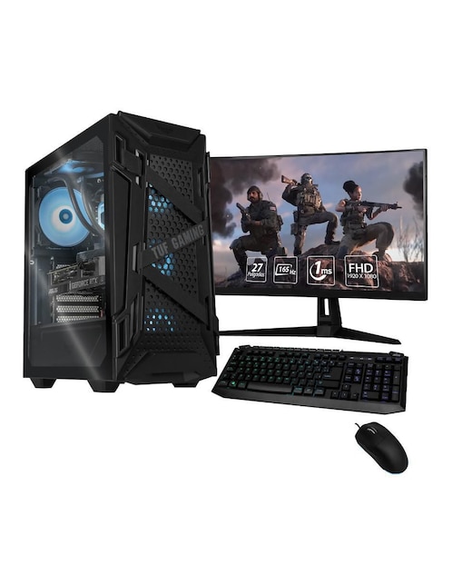 Computadora Gamer Xtreme PC Gaming XTPBAR932GB4070SMC 27 pulgadas Full HD AMD Ryzen 9 NVIDIA GeForce RTX 4070 Super 32 GB RAM 2 TB SSD