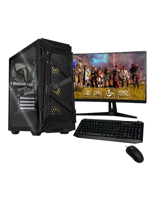 Computadora Gamer Xtreme PC Gaming XTPBAI732GB4070SMC 27 pulgadas Full HD Intel Core i7 NVIDIA GeForce RTX 4070 Super 32 GB RAM 2 TB SSD