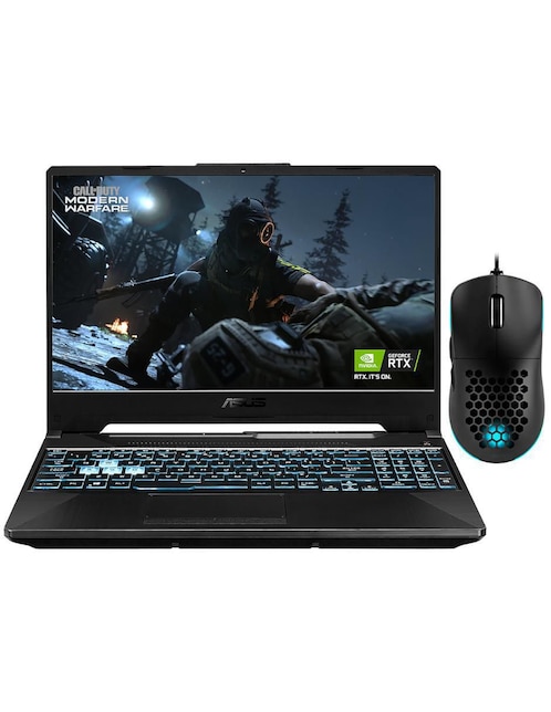 Laptop Gamer ASUS TUF Gaming A15 15.6 pulgadas Full HD AMD Ryzen 5 NVIDIA GeForce RTX 2050 16 GB RAM 1 TB SSD