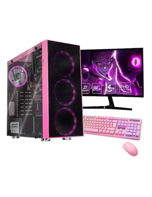 Computadora Gamer Xtreme PC Gaming XTBRR716GBVEGA7MP 27 pulgadas Full HD AMD Ryzen 7 AMD Radeon 7 16 GB RAM 500 GB SSD