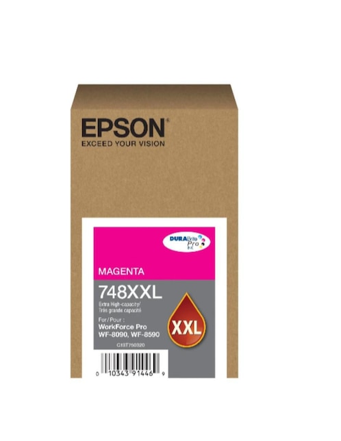 Cartucho tinta original Epson T748xxl320-al  magenta
