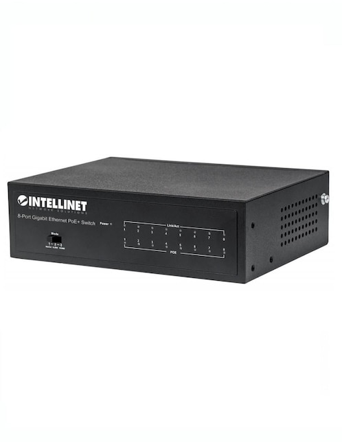 Conmutador ethernet Alámbrico Intellinet 561204