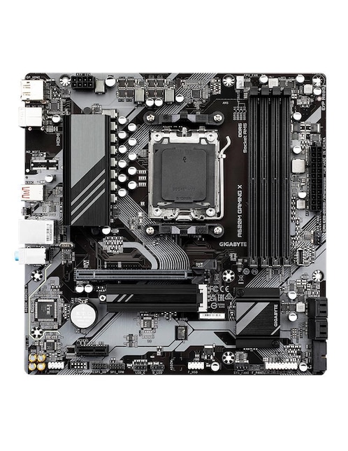 Tarjeta madre Gigabyte A620M gaming X con procesador AMD