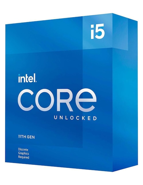 Procesador Intel BX8070811600KF con 6 núcleos