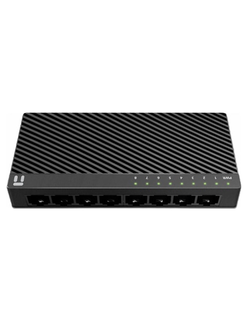 Conmutador ethernet Alámbrico ST3108C 1
