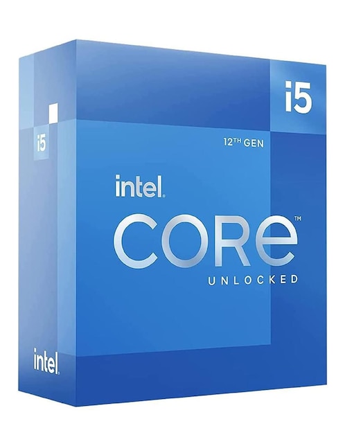 Procesador Intel Core i5 12600 con 6 núcleos