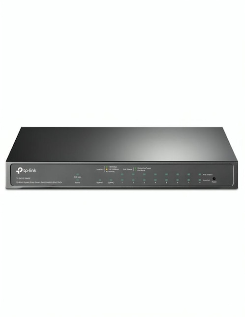 Conmutador ethernet Alámbrico Tp Link TL-SG1210MPE