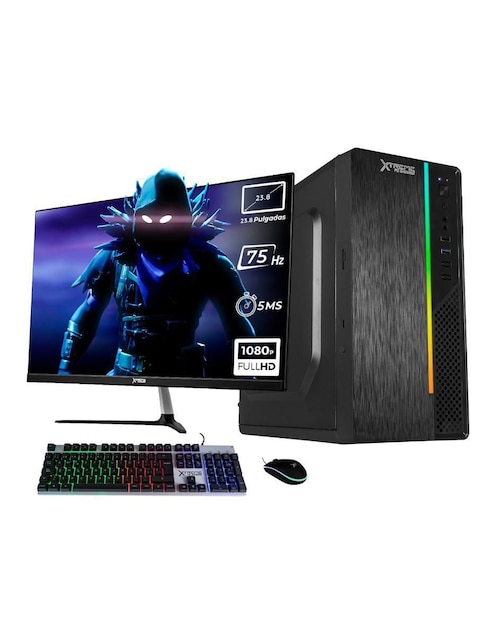 Computadora gamer Xtreme PC Gaming xtpci516gbhd730mub 23.8 pulgadas Full HD Intel Core i5 Intel UHD 16 GB RAM 500 GB SSD