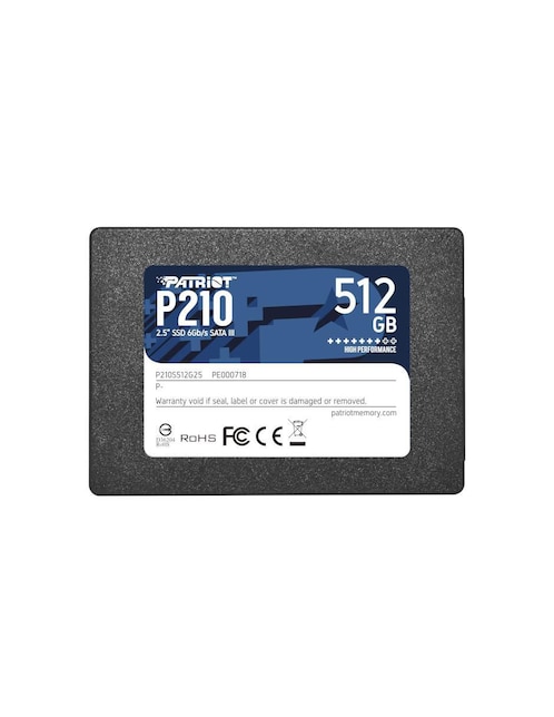 Unidad SSD Patriot de 512 GB