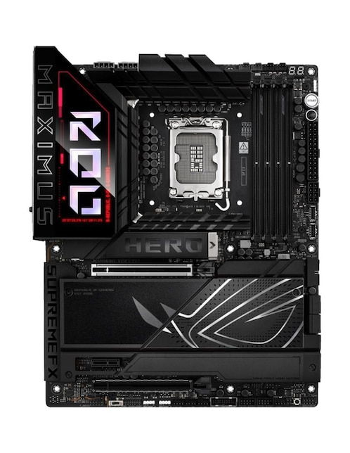 Tarjeta madre ASUS ROG Maximus Z890 Hero con procesador Intel