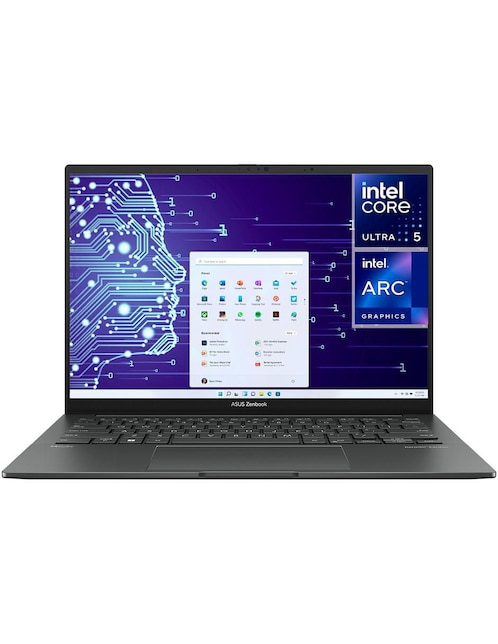 Laptop Asus Zenbook 14 pulgadas Full HD Intel Core Ultra 5 Integradas 8 GB RAM 512 GB SSD