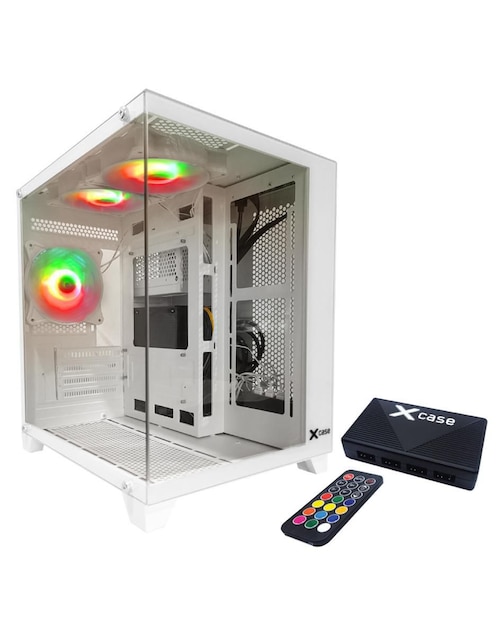 Kit de gabinete Gamer Cube 3 ventiladores 1