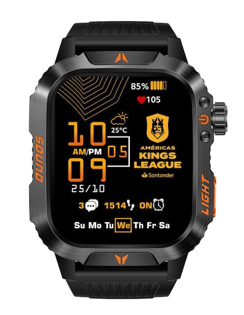 Smartwatch Kings League Original Klsw-01 unisex