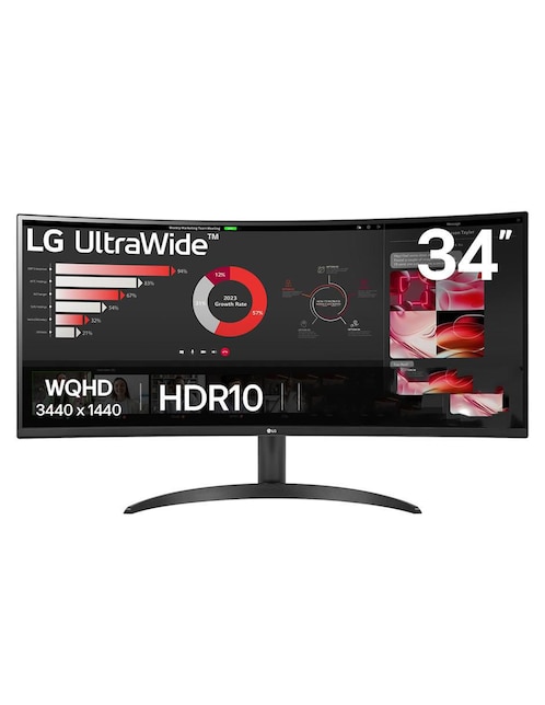 Monitor LG Wqhd 34 pulgadas 34WR50QK