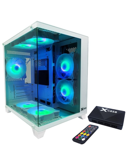 Kit de gabinete gamer Cube 7 ventiladores 1