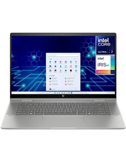 Laptop 2 en 1 HP Envy X360 15.6 pulgadas Full HD Intel Core Ultra 7 Intel Iris XE 16 GB RAM 512 GB SSD