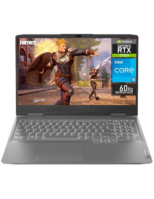 Laptop Gamer Lenovo LOQ 15.6 pulgadas Full HD Intel Core i5 NVIDIA GeForce RTX 2050 32 GB RAM 1.5 TB SSD