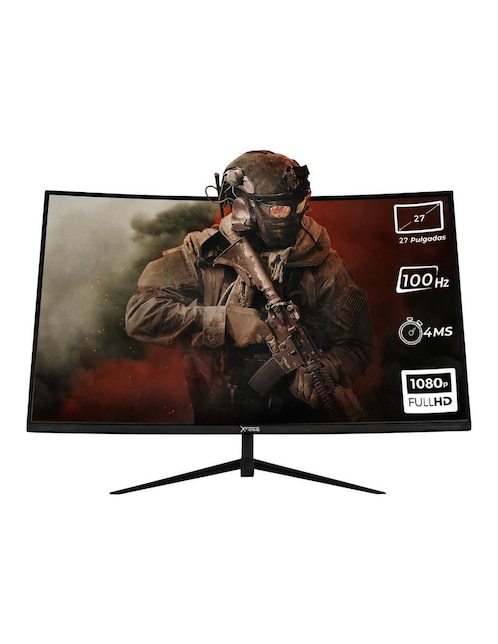 Monitor gamer xtreme pc gaming full hd 27 pulgadas clarity